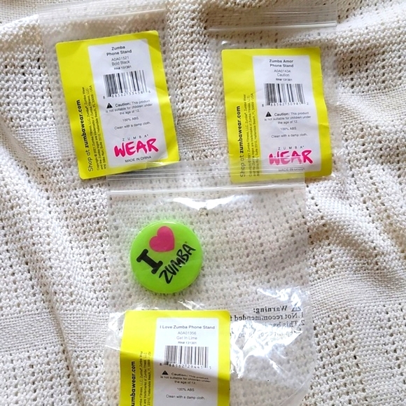 Zumba phone stand holder GREEN or YELLOW - Picture 2 of 2